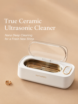 Ultrasonic Eyeglass Cleaner, Compact Glasses Cleaning Machine for Compatible Frames, Rings & Small Jewelry