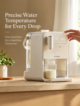 Electric Baby Water Warmer & Dispenser, Temperature-Control Countertop Kettle with Clear Water Reservoir