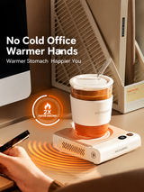 Electric Coffee Mug Warmer for Desk, Adjustable-Temperature Cup Warming Plate for Coffee, Tea & Other Hot Drinks